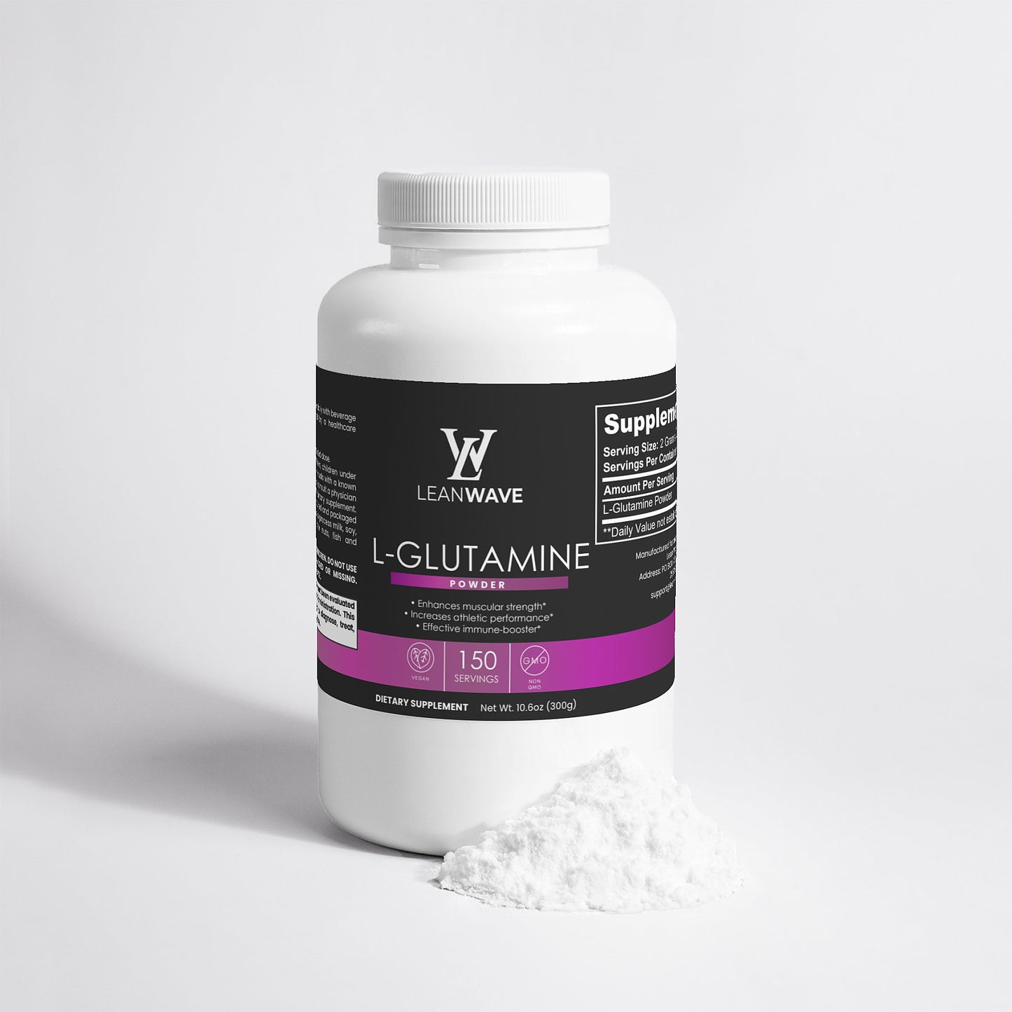 L-Glutamine Powder - Lean Wave