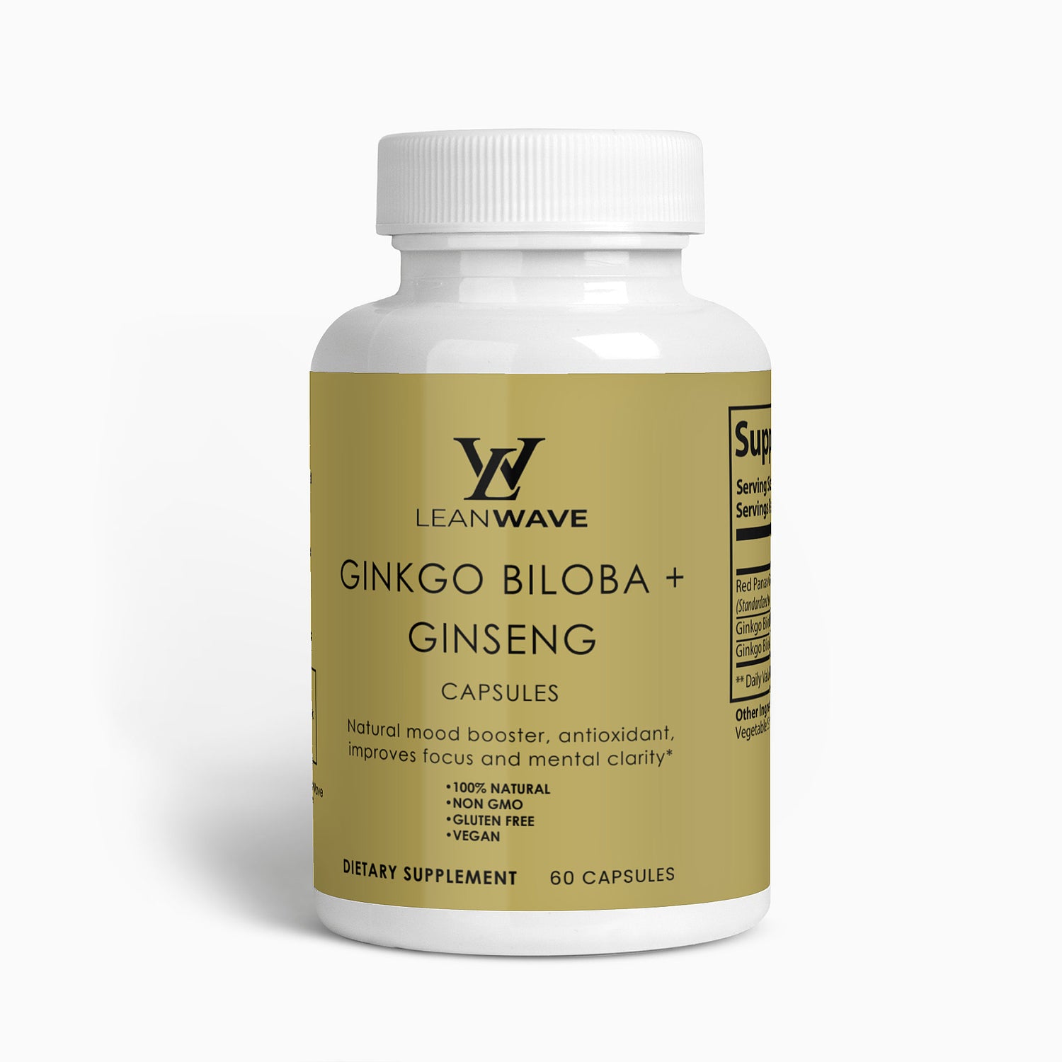 Ginkgo Biloba Capsule | Ginkgo Biloba Supplement | Lean Wave